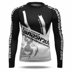 No gi tiger compression rash guard