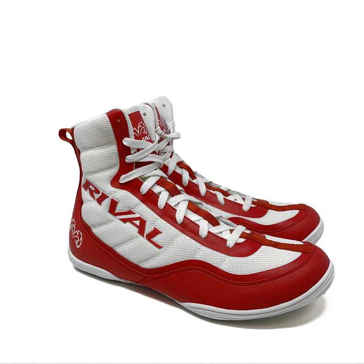 rival boots white red 3